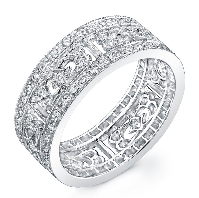 Diamond Band Anniversary Ring by Jolie Designs
