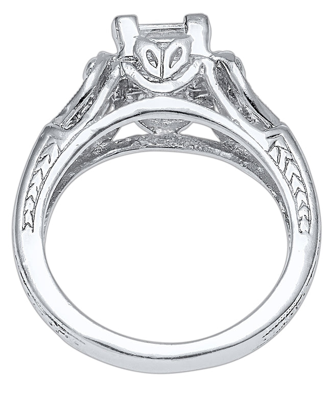 Gordon Clark Antique Inspired Diamond Engagement Ring by Jolie Designs
