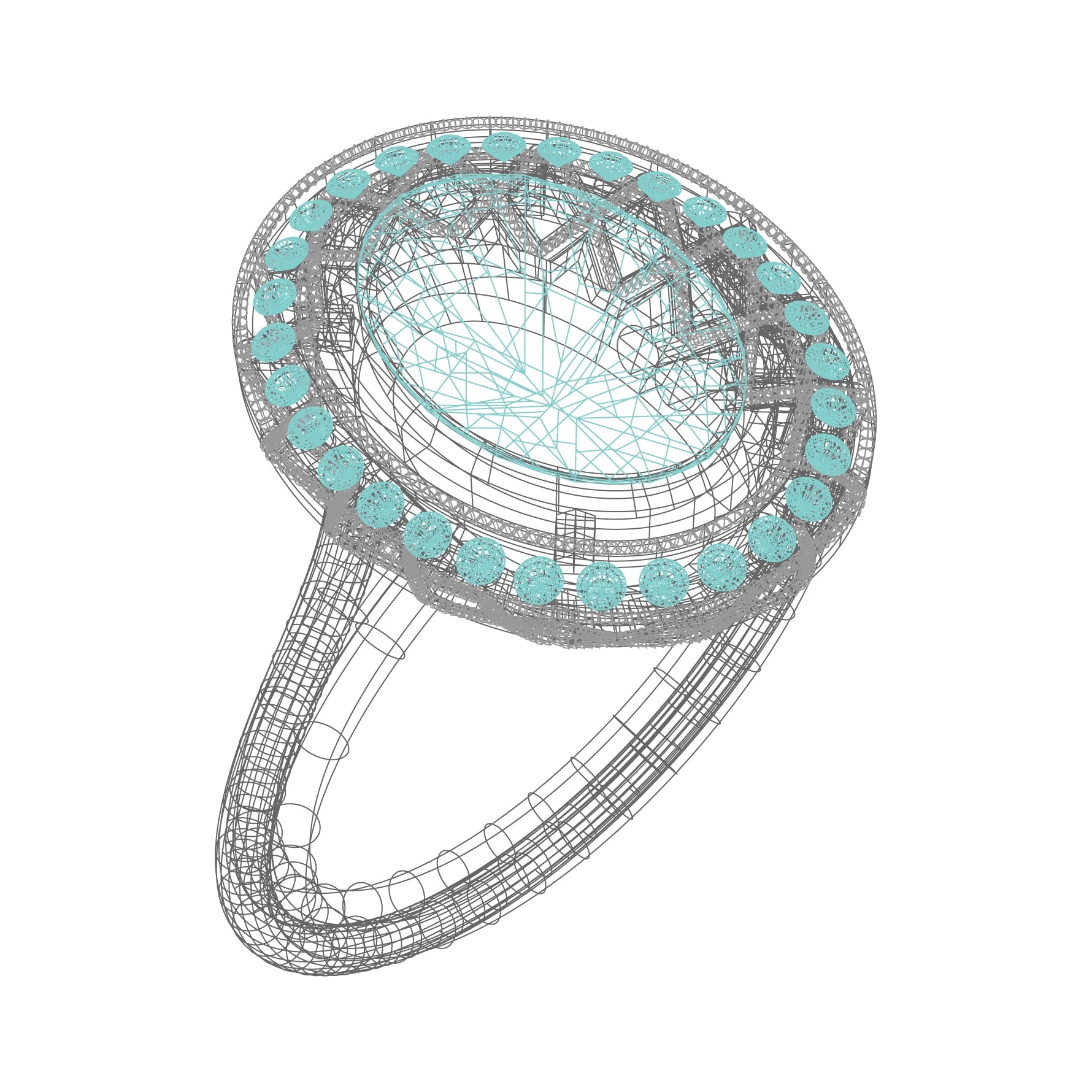 Antique Inspired Yellow Sapphire and Diamond Custom Ring | Jolie Designs