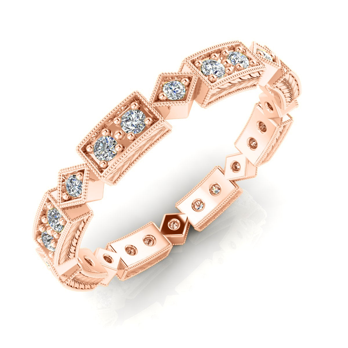Elegant Nuevo Diamond Detailed Jewelry by Jolie Designs