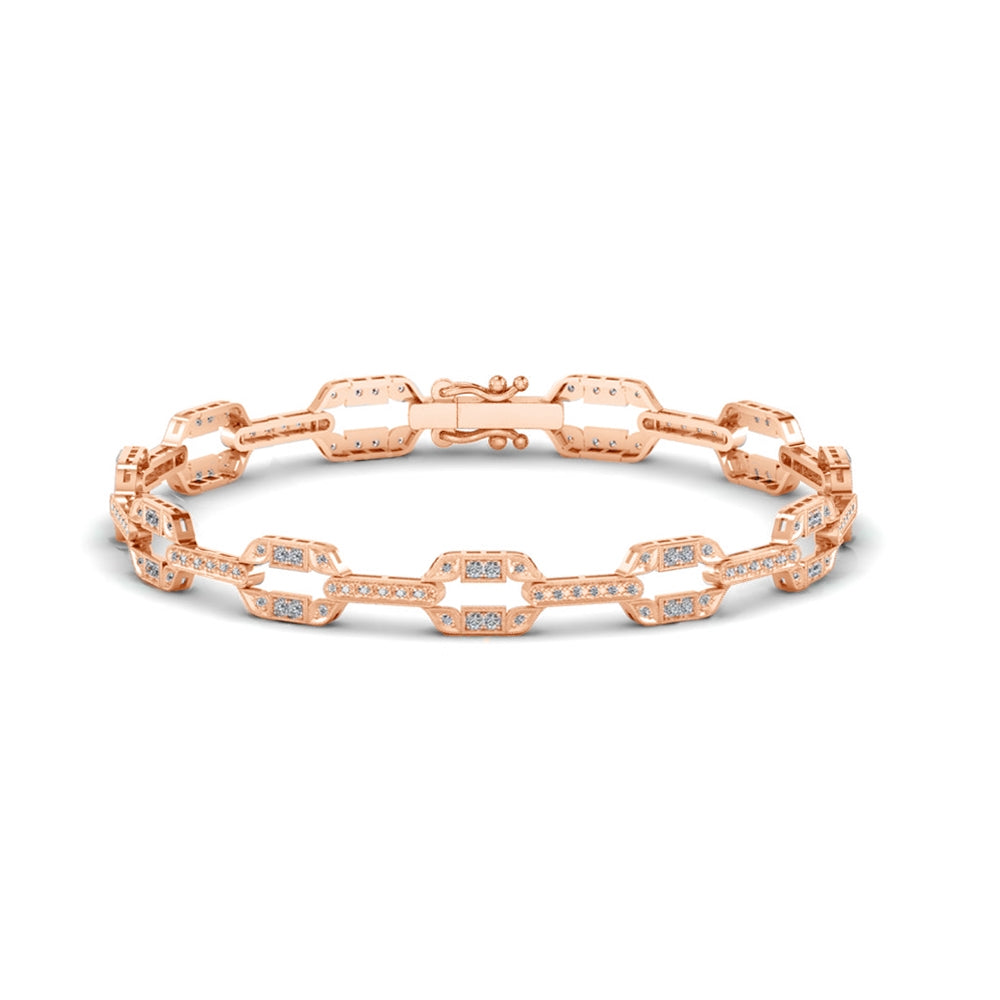 Vintage Art Deco Diamond Bracelet by Jolie Designs