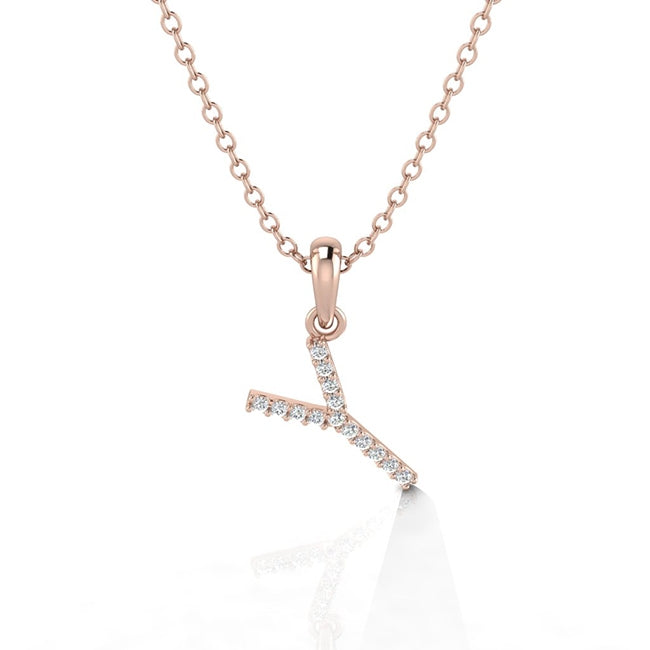 Letter Y Pendant with Jump Ring and 3mm Bail by Jolie Designs