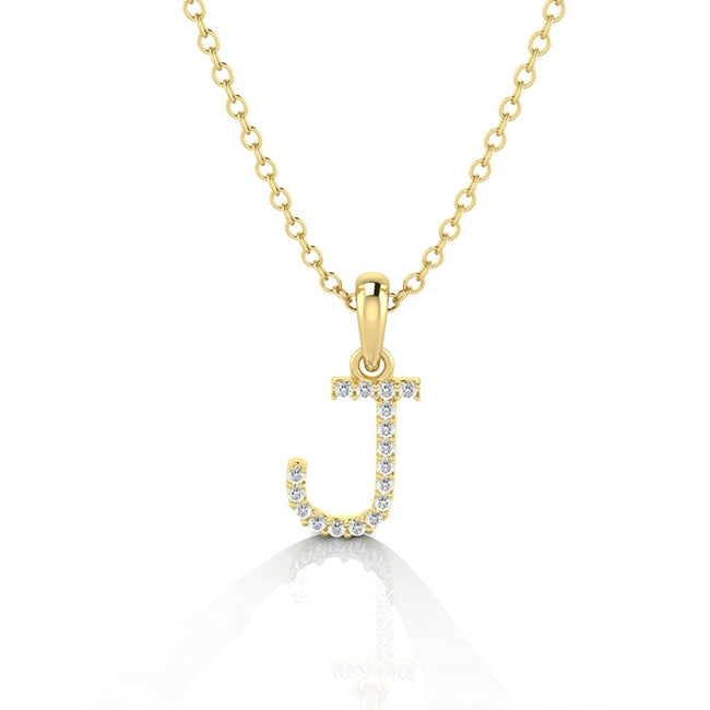 Initial Letter J Charm with Jump Ring and 3mm Bail by Jolie Designs