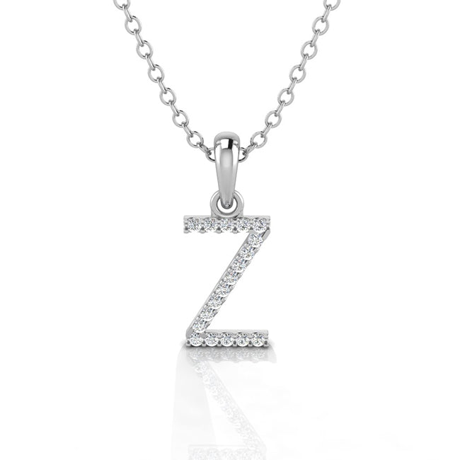 Jolie Designs Letter Z Personalized Pendant Necklace