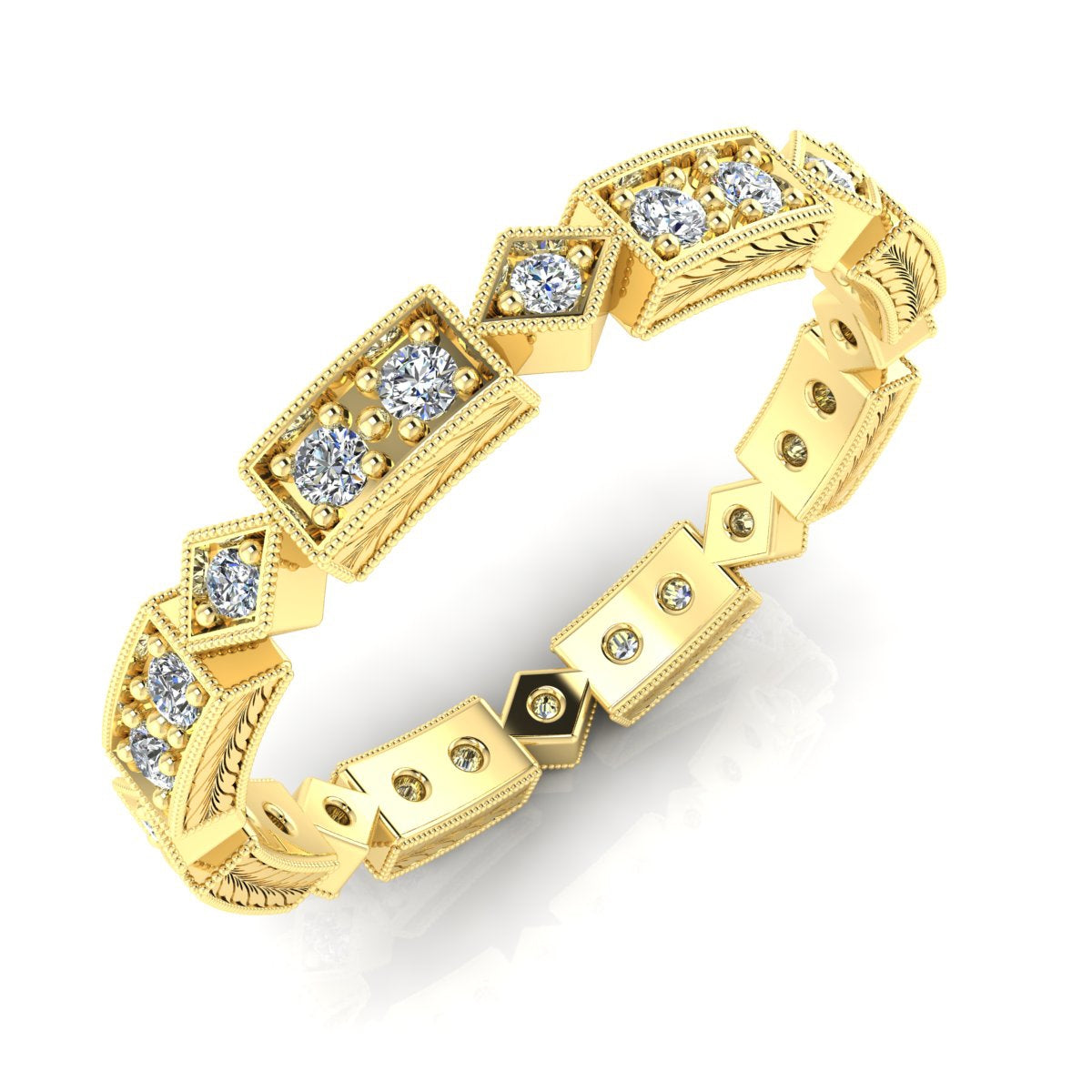 Elegant Nuevo Diamond Detailed Jewelry by Jolie Designs